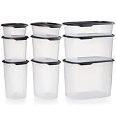 Tupperware One Touch Seal & Store 9-Container Food Storage Set - Dishwasher Safe & BPA Free - (9 ...