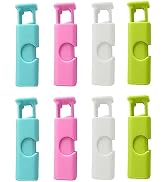 8pcs Bread Bag Seal Clip Squeeze and Lock Bread Bag Clips for Food Storage, Fresh-Keeping Sealing...