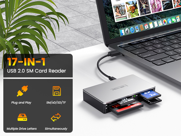 USB 2.0 card reader