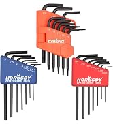 SEDY 22 Piece Mini Hex Key Allen Wrench Set - Hex/Torx, Metric/SAE (3-IN-ONE, Cr-V)