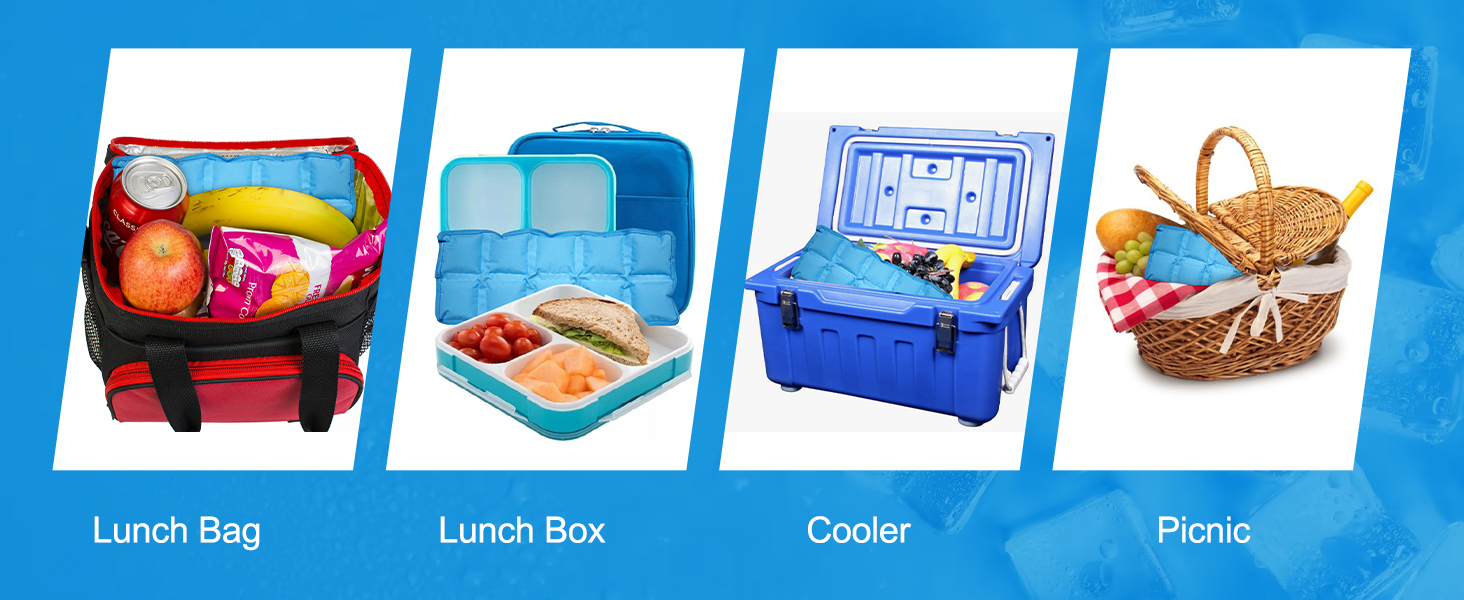 Reusable Ice Packs for Lunch Boxes