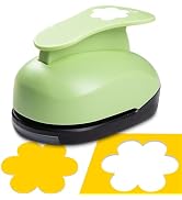 Flower Hole Punch 3 inch Flower Paper Punches for Crafting Flowers Craft Punches Hole Puncher for...