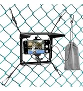 BUMOVE Phone Fence Mount with Shade, Phone Holder Mounting Kit for iPhone, Mevo Start, GoPro and ...