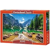 CASTORLAND 1000 Piece Jigsaw Puzzle, Heaven's Lake, Pragser Wildsee in The Dolomites, Italy