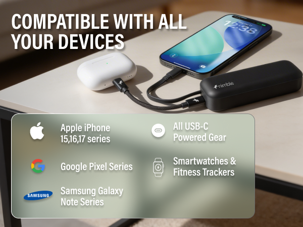 5,000mAh Pocket-Size Backup Power