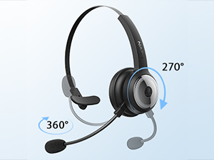 270° rotatable microphone