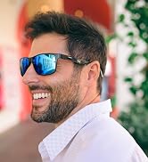 Square Polarized Sunglasses for Men LightWeight Carbon Fiber UV400 Protection Sun Glasses