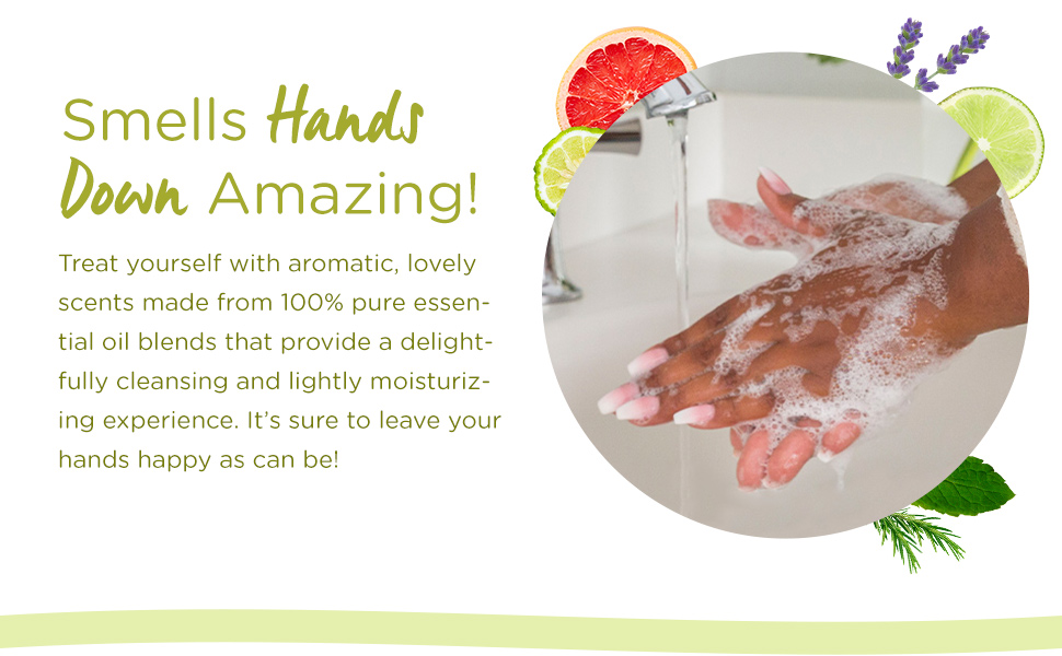 Treat yourself with aromatic, lovely scents; Sapadilla hand soap smells hands down amazing!