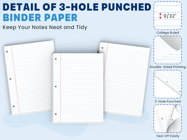notebook papepr college paper