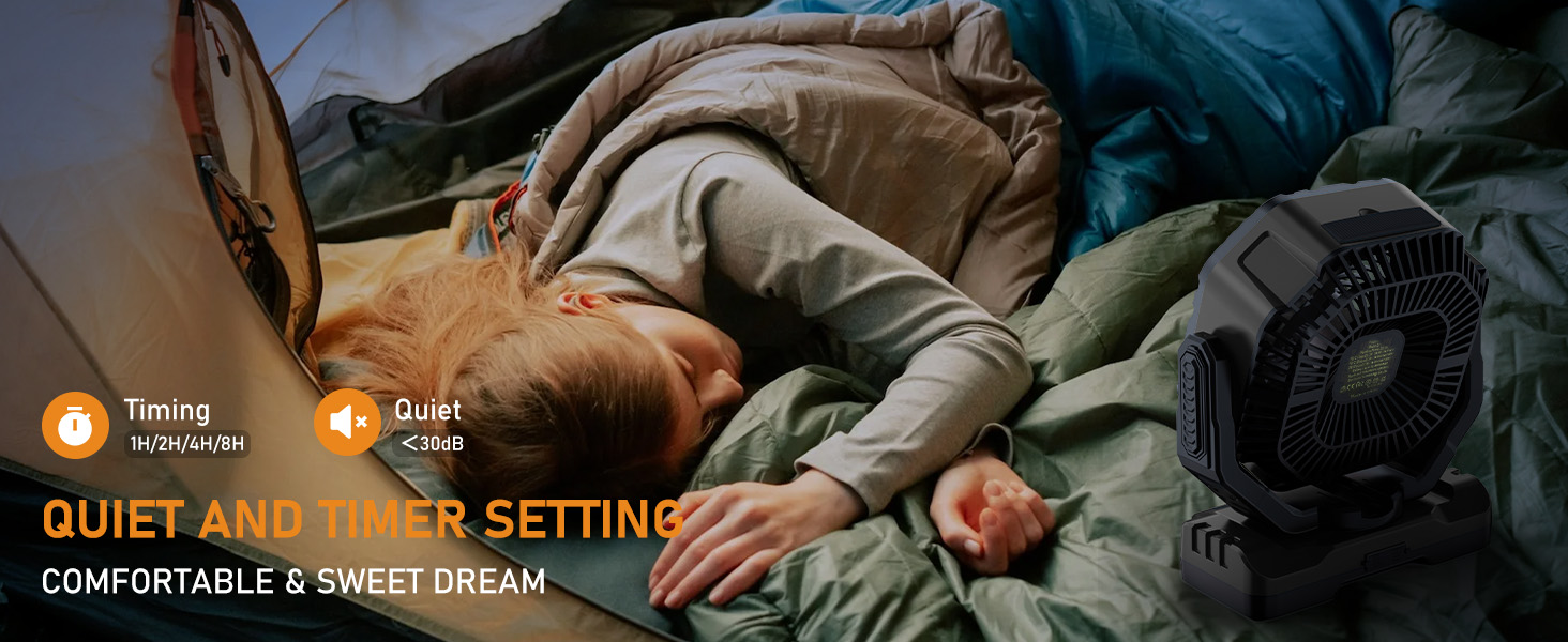 Quiet and Timer Setting