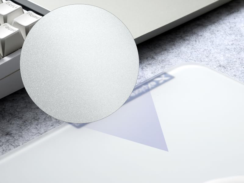 Micro-Etched Surface glass mousepad