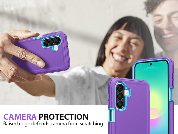 Samsung Galaxy A27 5G Phone Case, Heavy Duty Rugged & Dual-Layer Shockproof Dropproof Protection