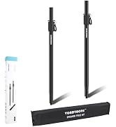 Vondynote Multi Speaker Pole for Subwoofer with Height Adjustment Fits M20 Threaded Mount and 35m...
