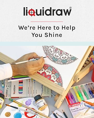Liquidraw art supplies acrylic inks brush pens calligraphy kits painting sets drawing tools UK