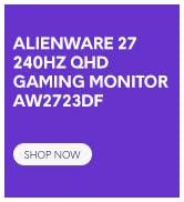 Alienware 27 240Hz QHD Gaming Monitor AW2723DF
