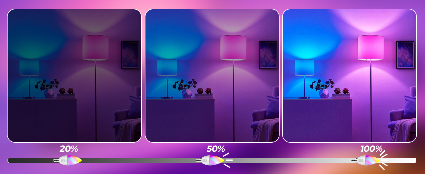 matter e12 smart bulb dimmable