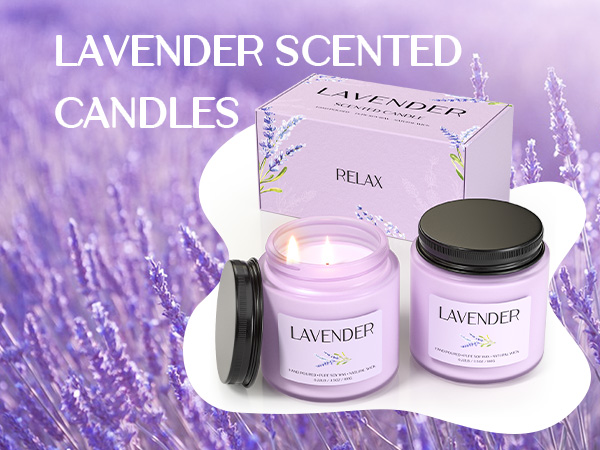 lavender candle