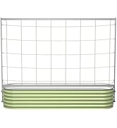 Vego Garden Metal Frame Cucumber Tomato Trellis, Garden Trellis for Climbing Plants Like Cucumber...