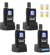 (Lifetime Free) TIDRADIO TD-G19 Rapid Unlimited Range 4G LTE PoC Radios, Walkie Talkies Long Rang...