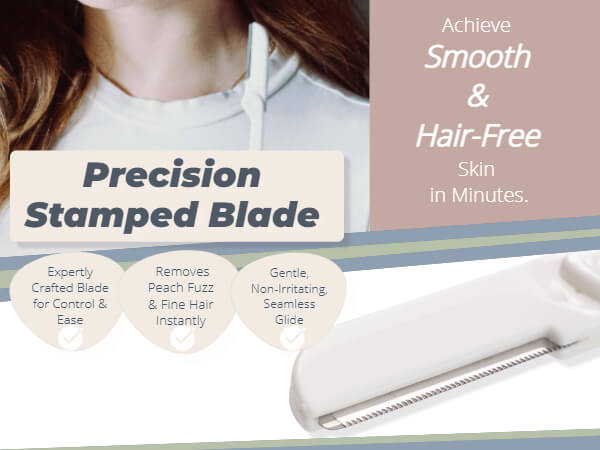 face hair removal for women touch up dermaplaning derma blades bikini trimmer face scraper