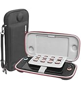 RLSOCO Carrying Case for Nintendo Switch 2 Game Console with 8 Game Card Slots - Black (Case Only)