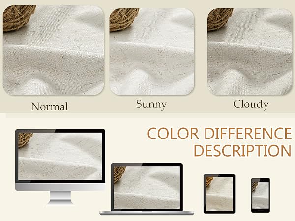 linen curtains