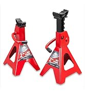 Jack Boss Jack Stands 2 Ton (4,400 LBs) Lifting Car Stand, Fit Use for Cars Automotive Sedans, Re...