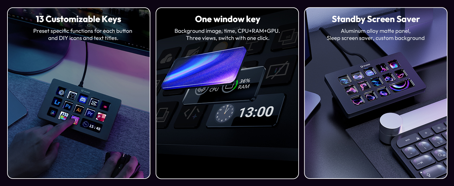 ulanzi d200h ulanzi d200h stream controller ulanzi d200h deck dock ulanzi upgrade d200h