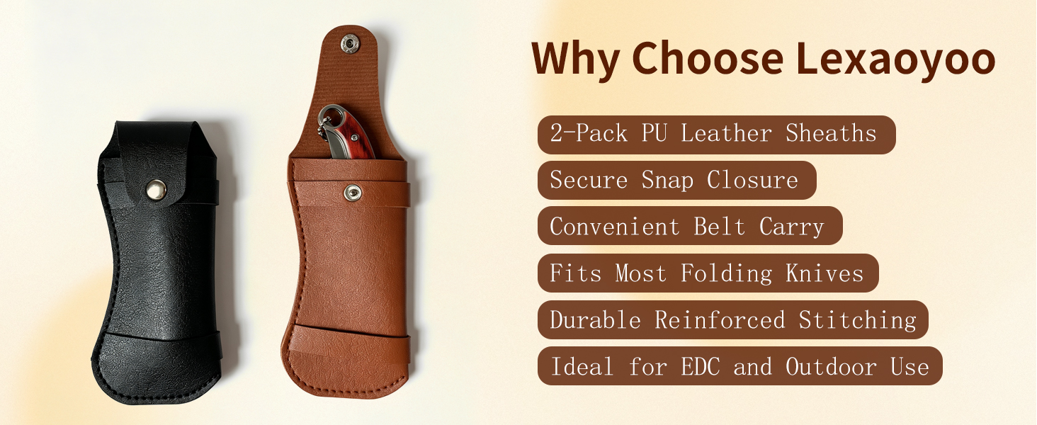 Six Key Features of the Lexaoyoo Pocket Knife Sheath