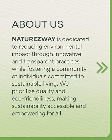 Naturezway is dedicated to reducing environmental impact