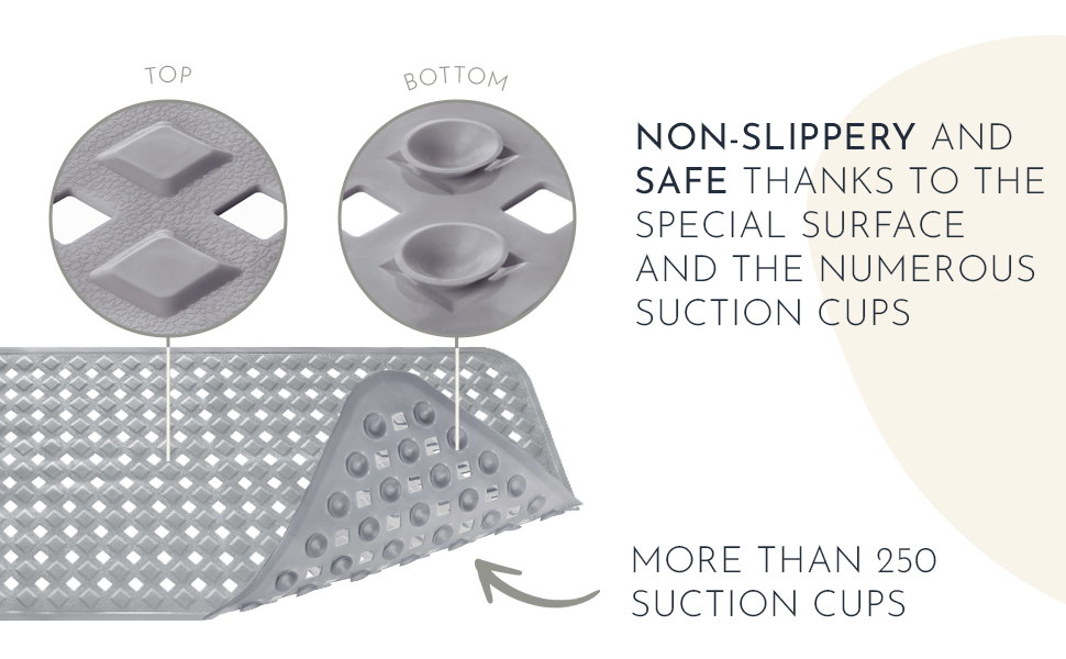 non slip bath mat for textured tub shower grip mat bathtub non slip mats for tub