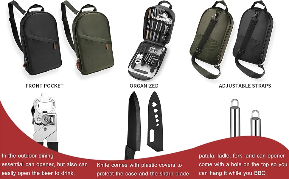 camping utensils cooking utensils camping portable cooking utensil set