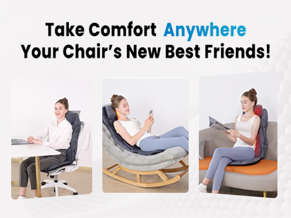 Massge cushion for home,sofa,lie chair. For any where!