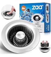 zaa 3 in 1 Kitchen Sink Drain Strainer Stopper Removable Basket Pop-Up | Kitchen Sink Accessories...