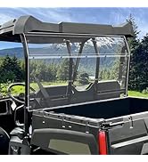 MDPROMCP Ranger Rear Windshield, Compatible With Polaris Ranger 400/500/570/MID-SIZE 2010 2011 20...