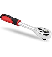 8 Inch Dual Direction 3/8 Ratchet,Multi-Purpose Socket Wrench Ratchet Wrench for Filter,Spark Plu...