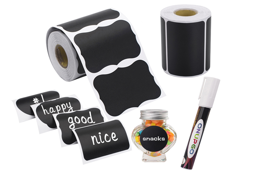 chalkboard labels