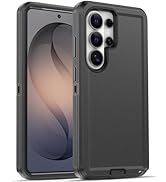 Jelanry Case for Galaxy S26 Ultra, Heavy Duty Rugged & Dual-Layer Protection with Port Anti dust ...