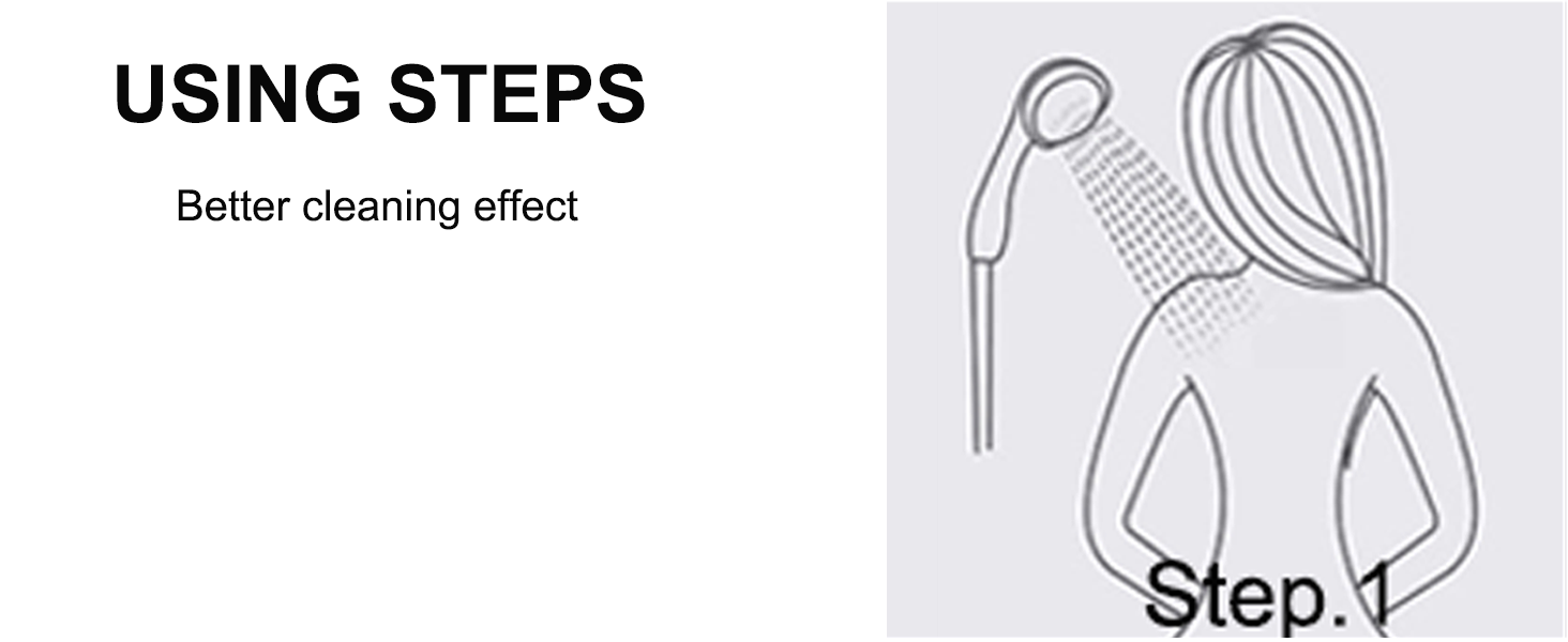 using steps 1