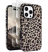 J.west Compatible with iPhone 16 Pro Max Case6.9 inch with 2 Pack Tempered Glass Screen Protector...