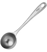 Titanium Spoon Coffee Spoon Suitable for Outdoor Camping Hiking Picnic (Ice Flowers, 20ml)