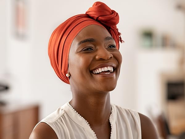 woman smiling