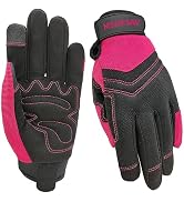 MSUPSAV Thorn Proof&Puncture Resistant Gardening Gloves with Grip,Garden Gloves for Women, Leathe...