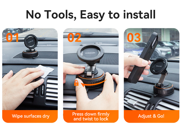 magnetic phone holder for car
