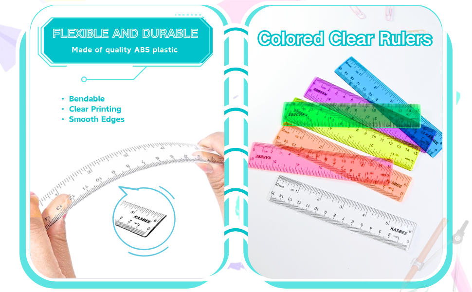 shatter-proof rulers