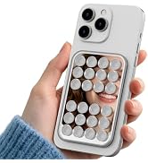 AHASTYLE Suction Cup Phone Mount for iPhone & Android with Built-in Mirror | Hands-Free Sticky Ph...