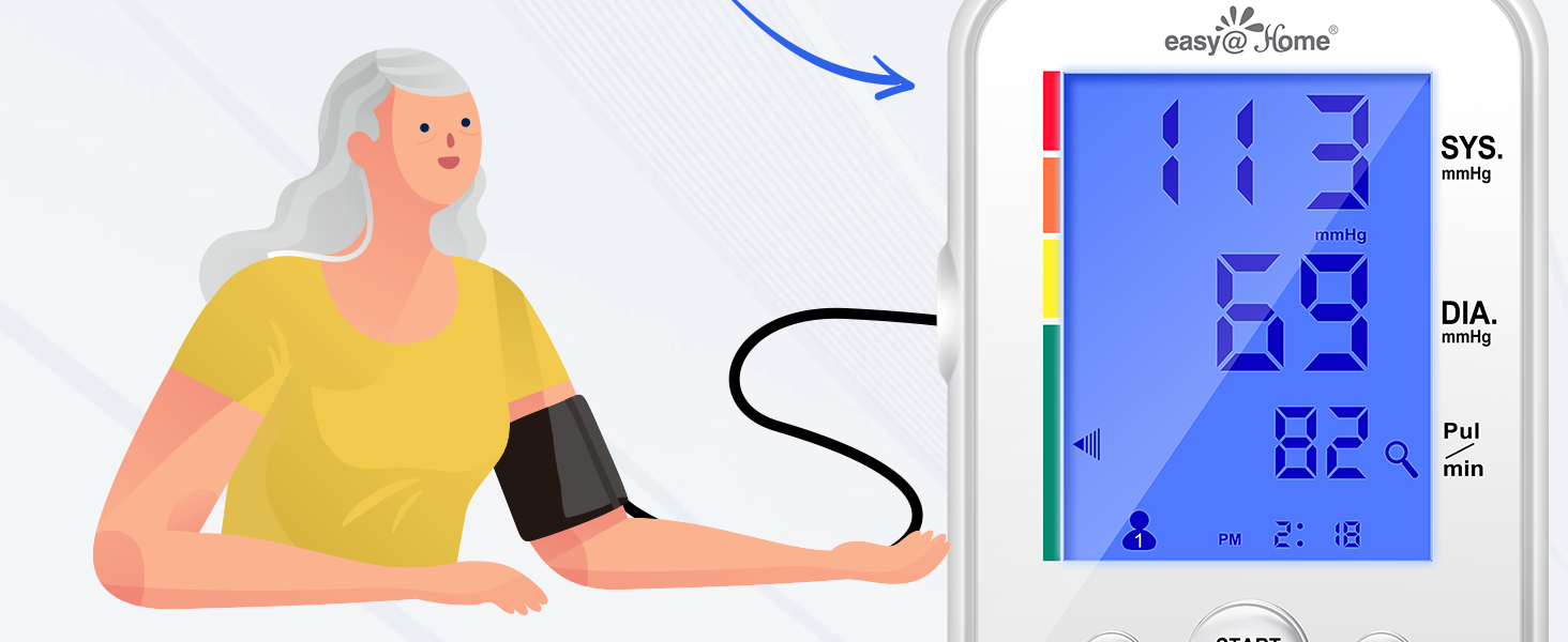 Blood Pressure Monitor for Home Use