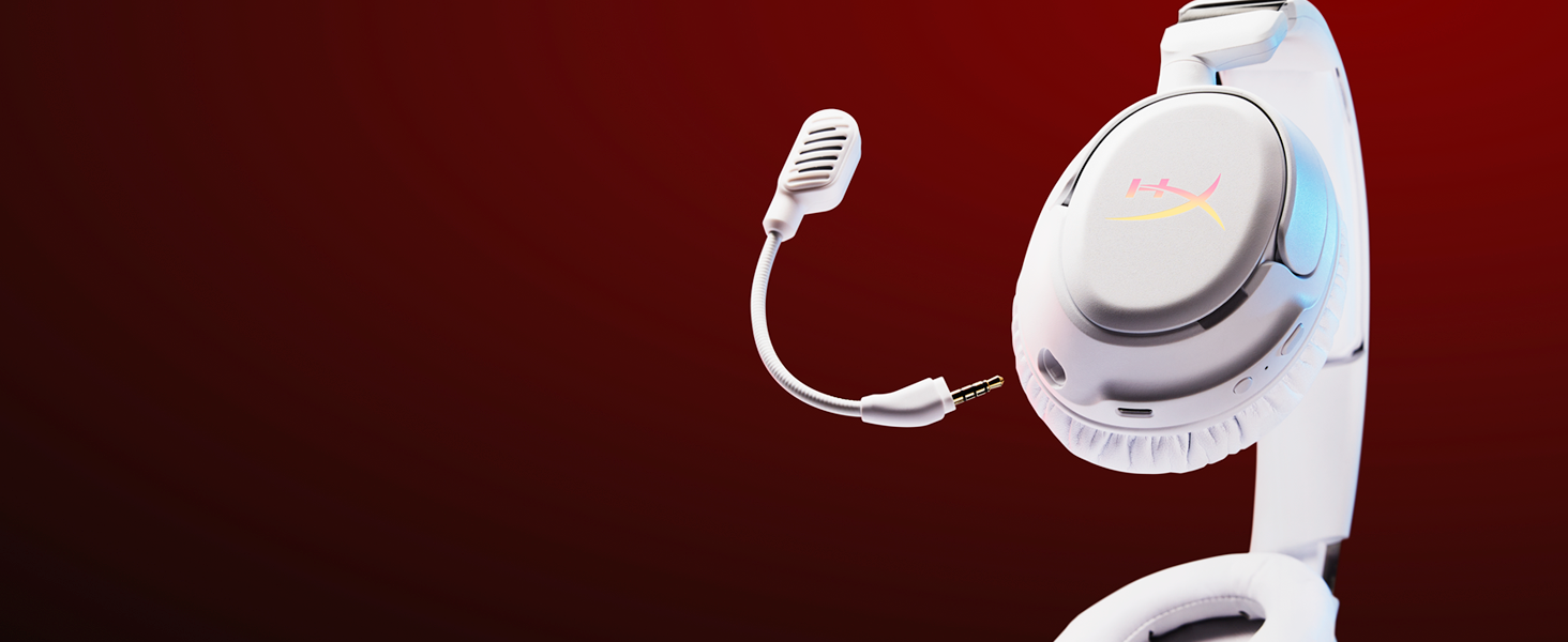 Detachable Boom Microphone and Built-in Internal Mic