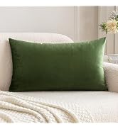 MIULEE Polyester Pillow Cover Soft Luxury Decorative Throw Pillow Cover Single Rectangle Cushion ...