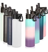 22 oz Stainless Steel Sport Water Bottle (Eight Color,8)